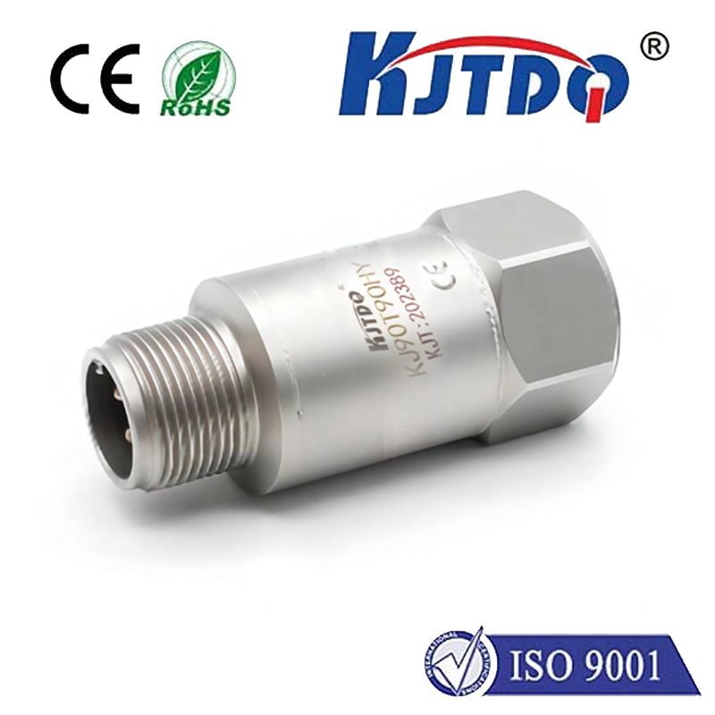 壓電式振動速度傳感器KJ90T90HY|振動傳感器產品型號-參數-接線圖